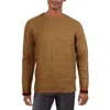 Ben Sherman Mens Ribbed Trim Knit Pullover Sweater