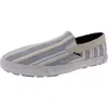 Ben Sherman Mens Striped Cable Knit Slip-on Shoes In Multi