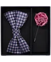 Ben Sherman Men'sâ 2-piece Bow Tie And Lapel Pin Box Set In Multi
