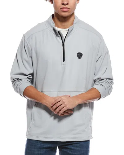 BEN SHERMAN MICROFLEECE 1/4-ZIP PULLOVER