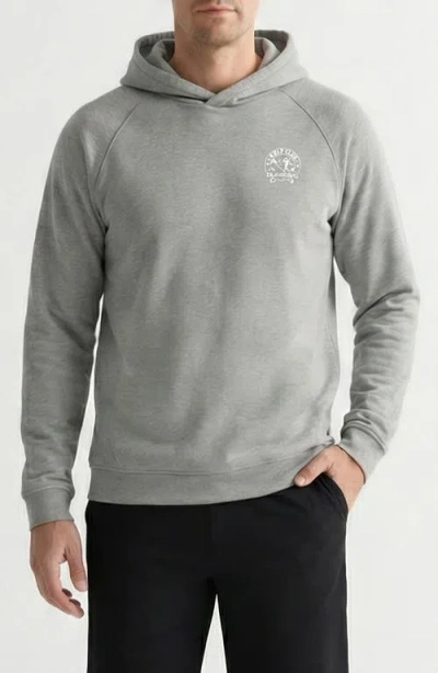 Ben Sherman Neoprene Golf Hoodie In Gray