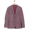 Ben Sherman Notch Sports Coat In Red