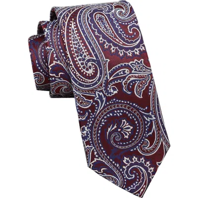 Ben Sherman Paisley Tie In Red