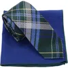 Ben Sherman Plaid Tie & Pocket Square Box Set