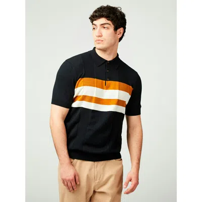 Ben Sherman Polo De Punto In Black
