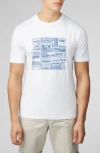 BEN SHERMAN RADIO STACK GRAPHIC T-SHIRT