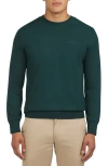 Ben Sherman Regular Fit Merino Wool Blend Sweater In Jade