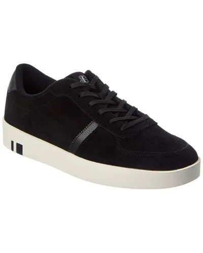 Ben Sherman Richmond Suede Sneaker In Black