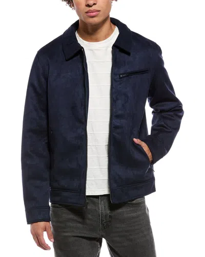 Ben Sherman Shirt Collar Jacket In Navy