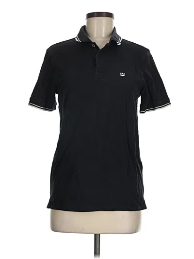 Pre-owned Ben Sherman Short Sleeve Polo Shirt In Black