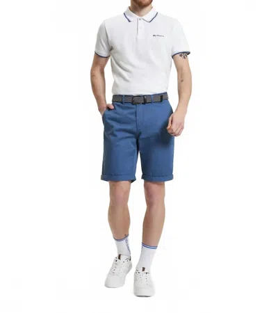 Ben Sherman Signature Chino Short In Air Force In Blue