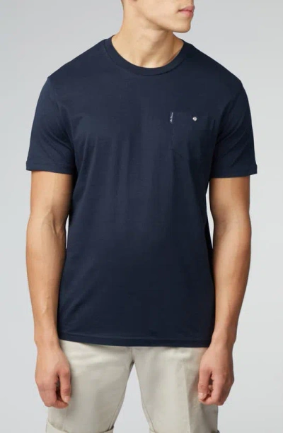 Ben Sherman Signature Pocket T-shirt In Dark Navy