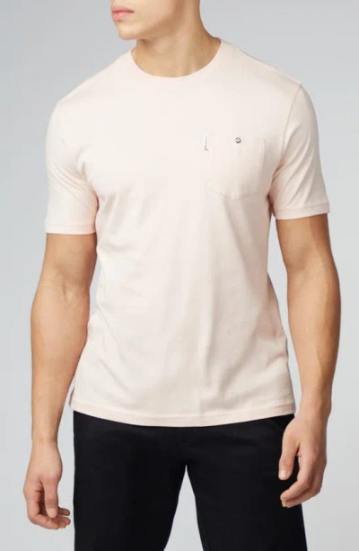 Ben Sherman Signature Pocket T-shirt In Pale Pink