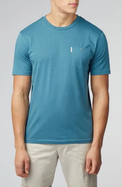 Ben Sherman Signature Pocket T-shirt In Teal