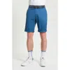 Ben Sherman Signature Stretch Twill Chino Shorts In Airforce Blue