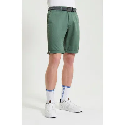 Ben Sherman Signature Stretch Twill Chino Shorts In Pale Khaki