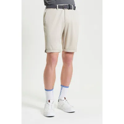 Ben Sherman Signature Stretch Twill Chino Shorts In Putty