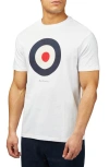 Ben Sherman Target Tee In White