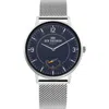 Ben Sherman Silver Steel Watch In Silver
