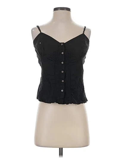 Pre-owned Ben Sherman Sleeveless Blouse In Black