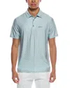 Ben Sherman Geometric Tech Jersey Golf Polo In Green