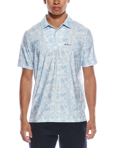 Ben Sherman Sports Fit Polo Shirt In Blue