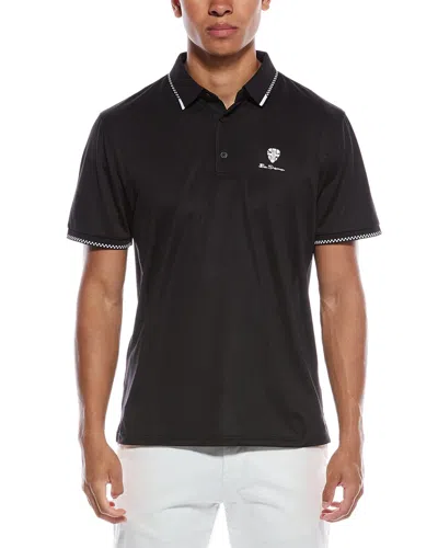 Ben Sherman Sports Fit Polo Shirt In Black