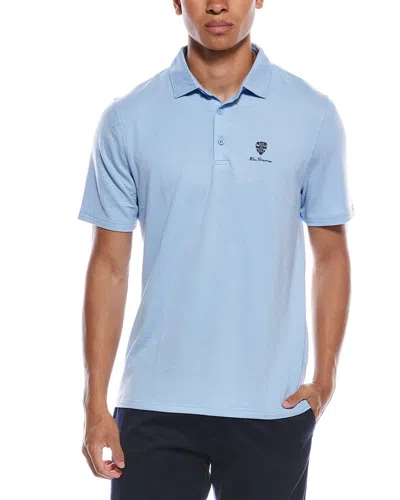 Ben Sherman Sports Fit Polo Shirt In Blue