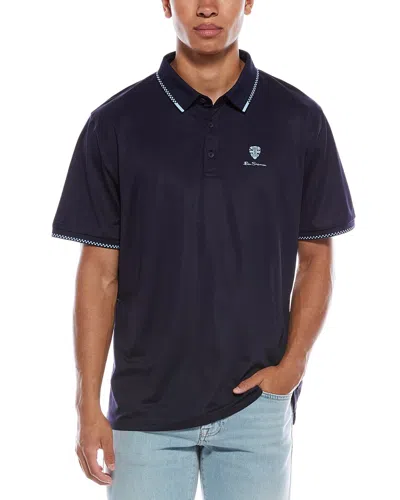 Ben Sherman Sports Fit Polo Shirt In Blue