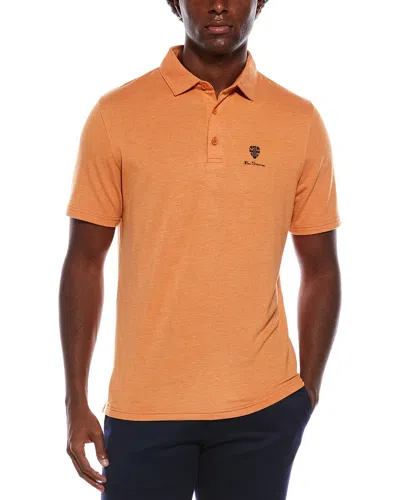 Ben Sherman Sports Fit Polo Shirt In Orange