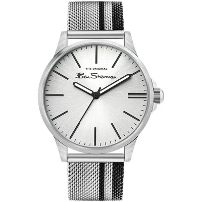 Ben Sherman Stainless Steel Men's Watch In Grey