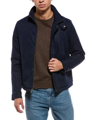 Ben Sherman Stand Collar Jacket In Navy