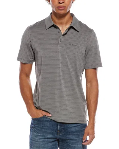 Ben Sherman Stripe Tech Jersey Polo Shirt In Multi