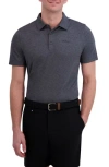 Ben Sherman Terry Tech Jersey Golf Polo In Gray