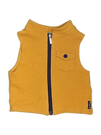 Pre-owned Ben Sherman Kids' Vest In Yellow