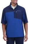 Ben Sherman Water Repellent Golf Top In Blue