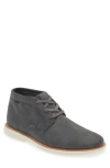 Ben Sherman Whitby Chukka Boot In Dark Charcoal/whisper White