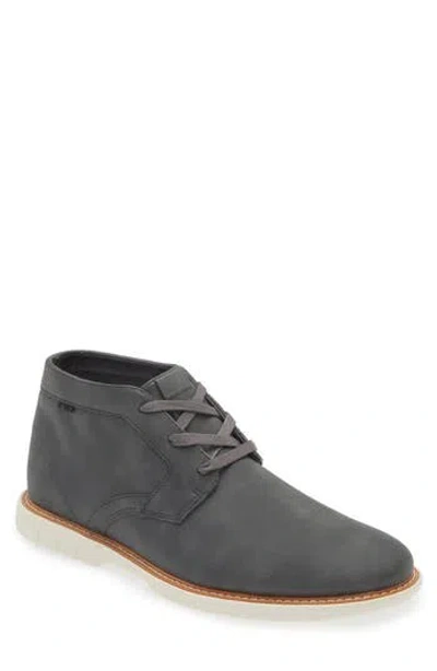 Ben Sherman Whitby Chukka Boot In Dark Charcoal/whisper White
