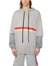 Ben Taverniti Unravel Project Ben Taverniti Unravel Cotton Hoodie In Gray