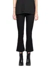 Ben Taverniti Unravel Project Ben Taverniti Unravel Stone Denim Lace Up Jeans In Black