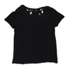 Ben Taverniti Unravel Project Black Ripped T-shirt In Black