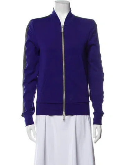 Pre-owned Ben Taverniti Unravel Project Bomber Jacket In Blue