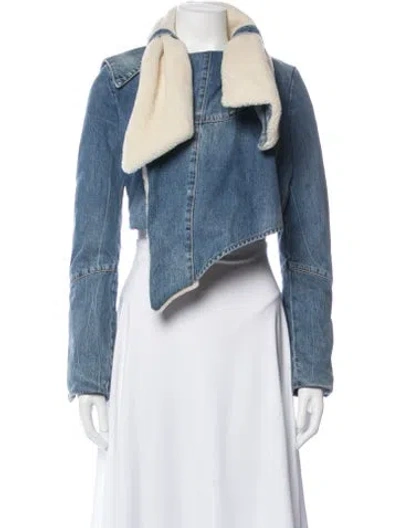 Pre-owned Ben Taverniti Unravel Project Denim Jacket In Blue