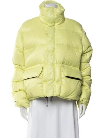 Pre-owned Ben Taverniti Unravel Project Down Jacket In Green