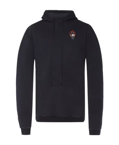 Ben Taverniti Unravel Project Hooded Sweater In Black