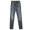 Ben Taverniti Unravel Project Triple Zip Skinny Fit Jeans - Blue In Blue