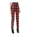 Ben Taverniti Unravel Project Unravel Project Skinny Pants In Red