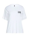 Ben Taverniti Unravel Project Woman T-shirt White Size M Cotton In White