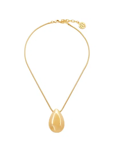 Ben-amun Beverly Teardrop-pendant Necklace In Gold