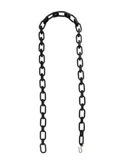 Pre-owned Ben-amun Chain-link Bag Strap In Black